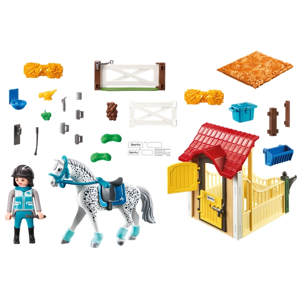 6935 Playmobil Hevospilttuu Appaloosa (Kuva 2 tuotteesta 3)