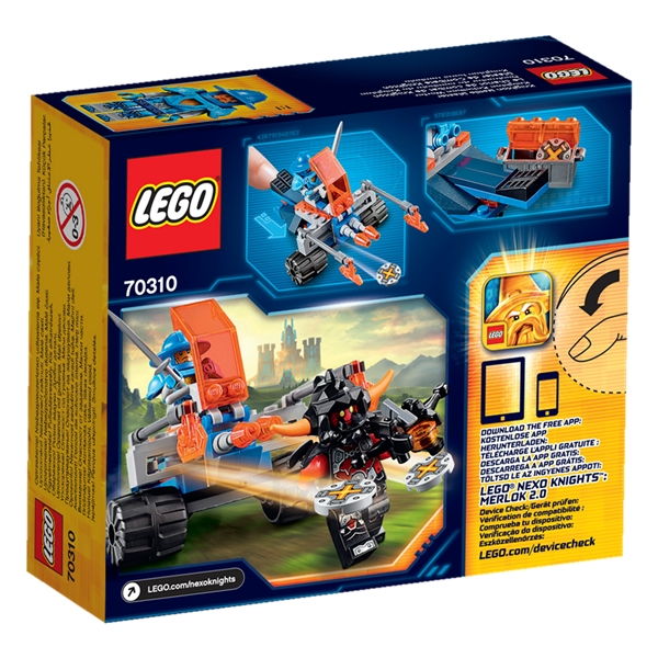 70310 LEGO Nexo Knights Ritari ja taistelublaster (Kuva 3 tuotteesta 3)