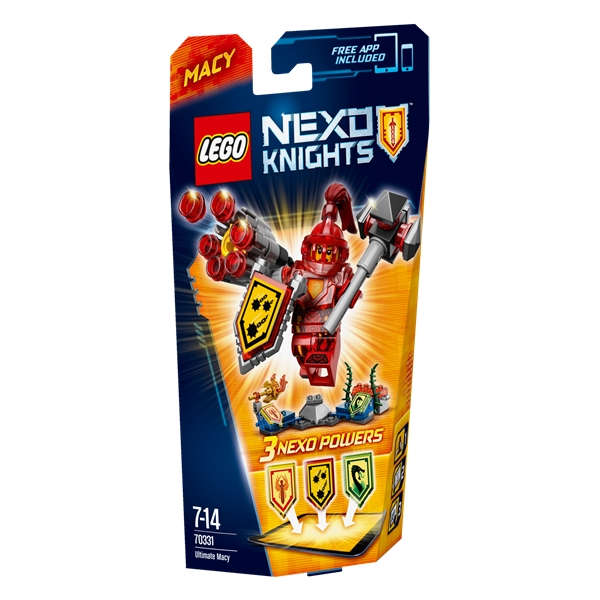 70331 LEGO Nexo Knights Ultimate Macy (Kuva 1 tuotteesta 3)