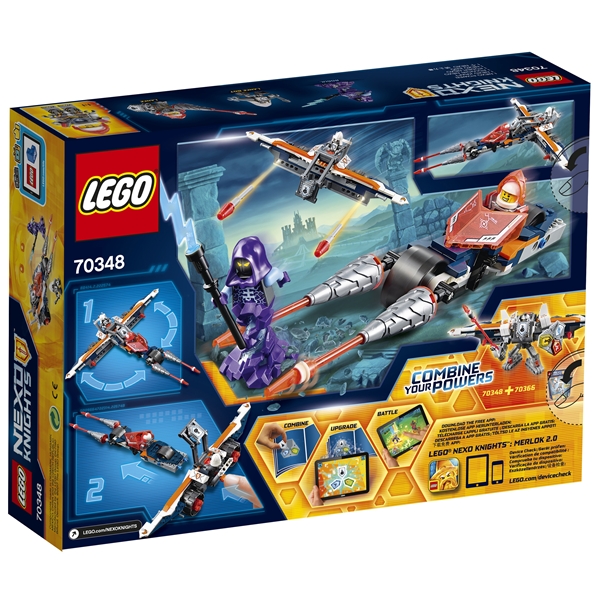 70348 LEGO Nexo Knights Tuplaturnajaistaistelija (Kuva 2 tuotteesta 3)