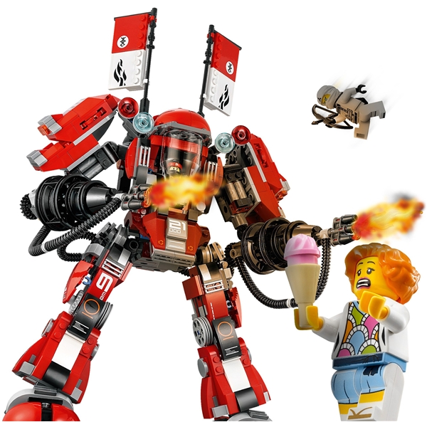 70615 LEGO Ninjago Tulirobotti (Kuva 3 tuotteesta 7)