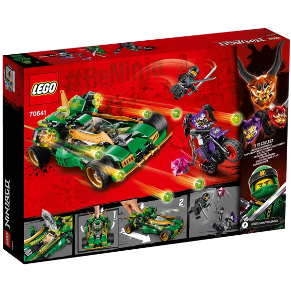 70641 LEGO Ninjago Ninjojen Yökiitäjä (Kuva 2 tuotteesta 3)