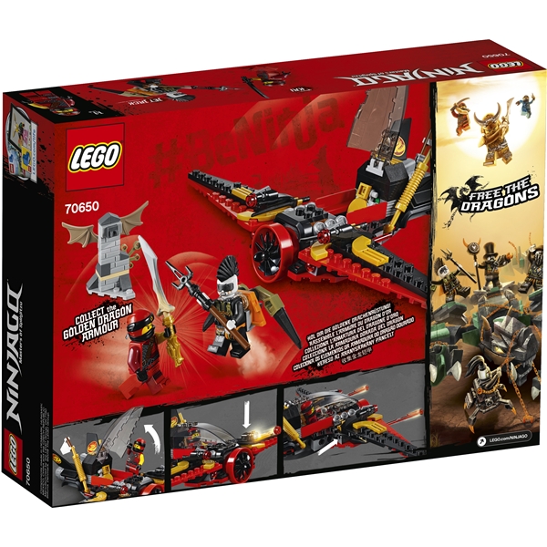 70650 LEGO Ninjago Kohtalon siipi (Kuva 2 tuotteesta 6)
