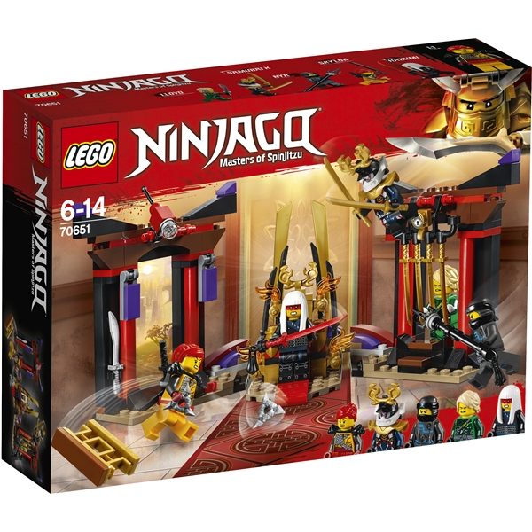 70651 LEGO Ninjago Valtaistuinsalin (Kuva 1 tuotteesta 6)