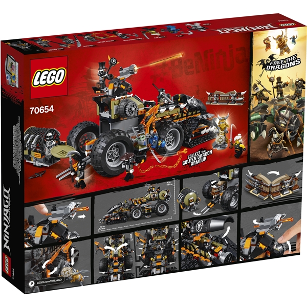 70654 LEGO Ninjago Dieselnautti (Kuva 2 tuotteesta 7)