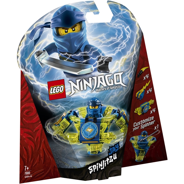 70660 LEGO Ninjago Spinjitzu-Jay (Kuva 1 tuotteesta 5)