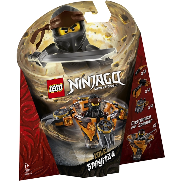 70662 LEGO Ninjago Spinjitzu-Cole (Kuva 1 tuotteesta 5)