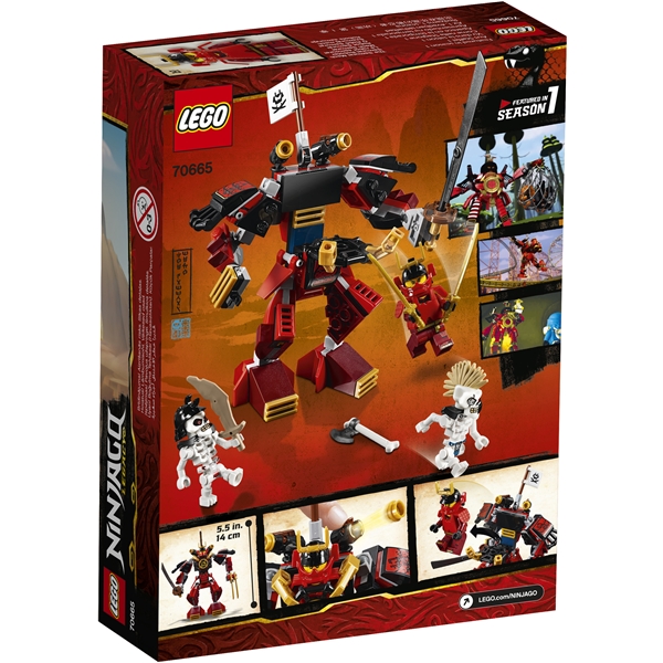 70665 LEGO Ninjago Samurairobotti (Kuva 2 tuotteesta 5)