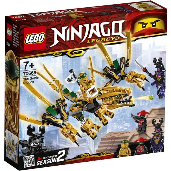 70666 LEGO Ninjago Kultainen lohikäärme (Kuva 1 tuotteesta 4)