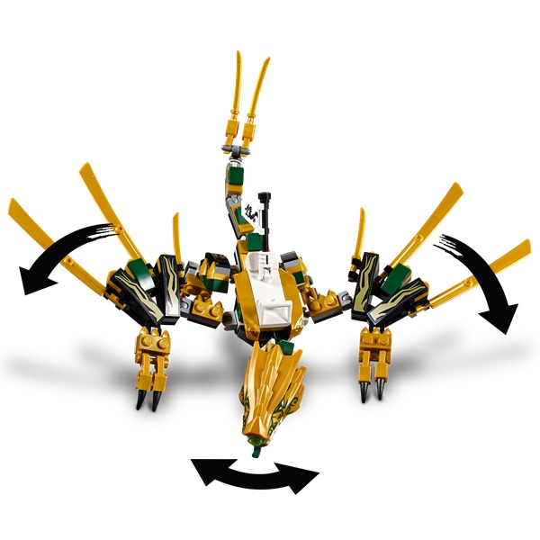 70666 LEGO Ninjago Kultainen lohikäärme (Kuva 4 tuotteesta 4)