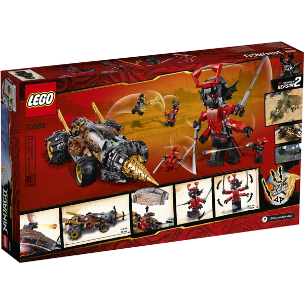 70669 LEGO Ninjago Colen maapora (Kuva 2 tuotteesta 4)