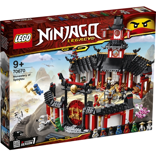 70670 LEGO Ninjago Spinjitzu-luostari (Kuva 1 tuotteesta 4)