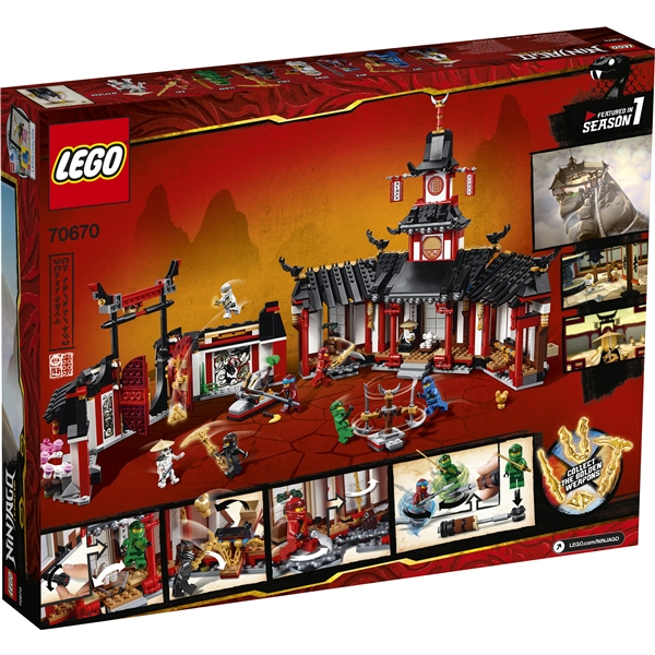 70670 LEGO Ninjago Spinjitzu-luostari (Kuva 2 tuotteesta 4)
