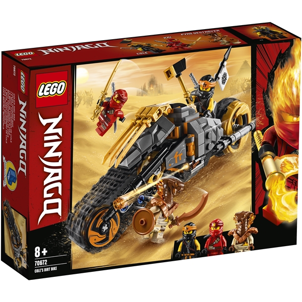 70672 LEGO Ninjago Colen dirt bike (Kuva 1 tuotteesta 3)