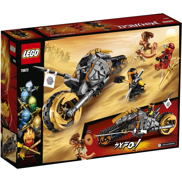 70672 LEGO Ninjago Colen dirt bike (Kuva 2 tuotteesta 3)