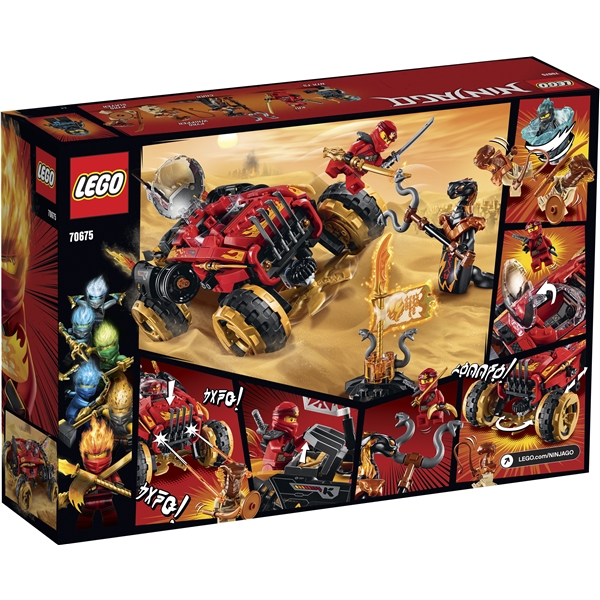 70675 LEGO Ninjago Katananeliveto (Kuva 2 tuotteesta 3)