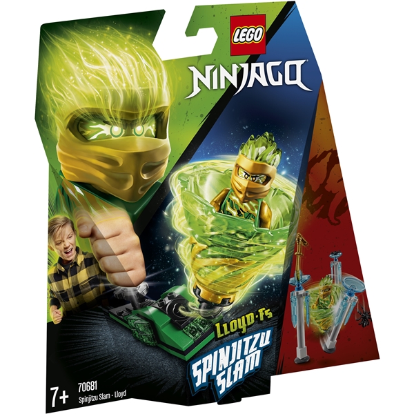 70681 LEGO Ninjago Spinjitzu-läimäys – Lloyd (Kuva 1 tuotteesta 3)