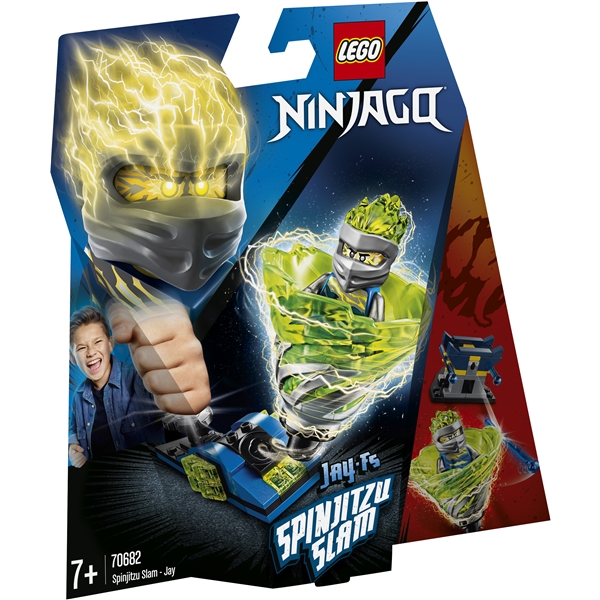 70682 LEGO Ninjago Spinjitzu-läimäys – Jay (Kuva 1 tuotteesta 3)