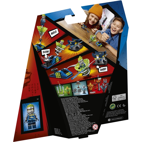 70682 LEGO Ninjago Spinjitzu-läimäys – Jay (Kuva 2 tuotteesta 3)