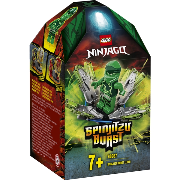 70687 LEGO Ninjago Spinjitzu-räjäytin - Lloyd (Kuva 1 tuotteesta 3)