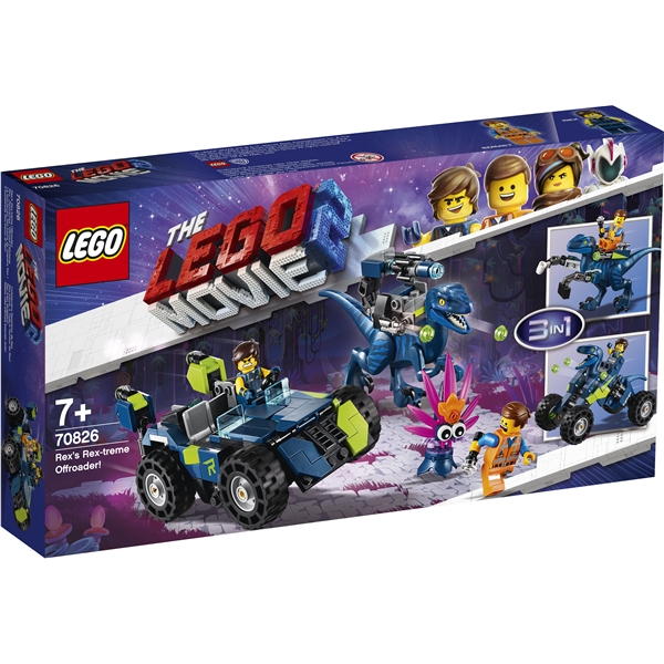 70826 LEGO Movie Rexin Rextreme-maasturi! (Kuva 1 tuotteesta 5)