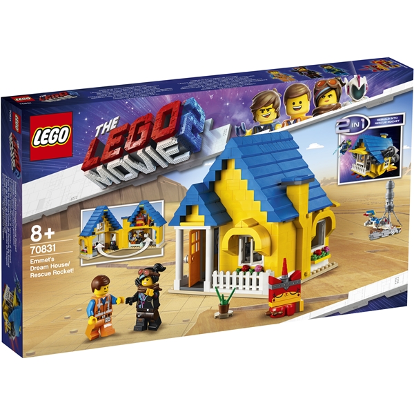 70831 LEGO Movie Emmetin unelmatalo (Kuva 1 tuotteesta 4)