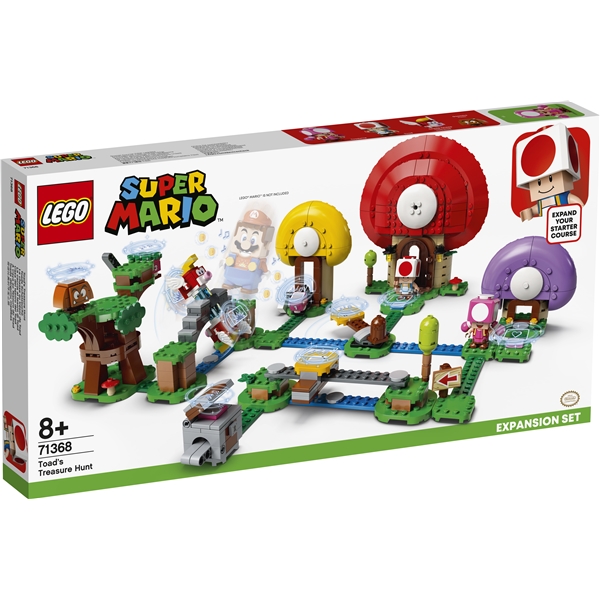 71368 LEGO Super Mario Toadin aarrejahti (Kuva 1 tuotteesta 4)