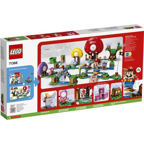 71368 LEGO Super Mario Toadin aarrejahti (Kuva 2 tuotteesta 4)