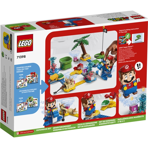 71398 LEGO Super Mario Dorrien Ranta (Kuva 2 tuotteesta 5)