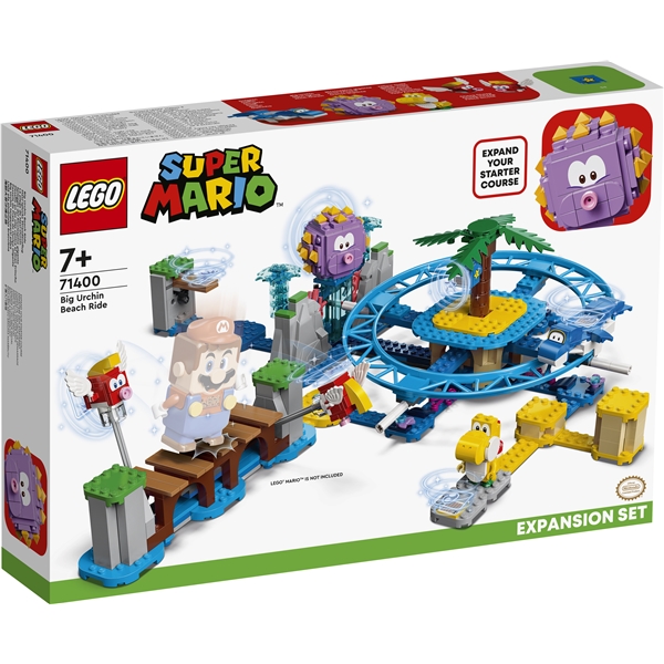 71400 LEGO Super Mario Big Urchin Rantaseikkailu (Kuva 1 tuotteesta 5)