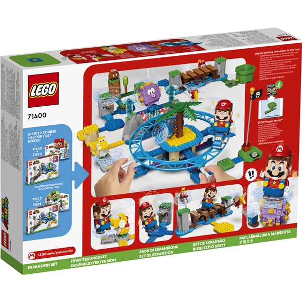 71400 LEGO Super Mario Big Urchin Rantaseikkailu (Kuva 2 tuotteesta 5)