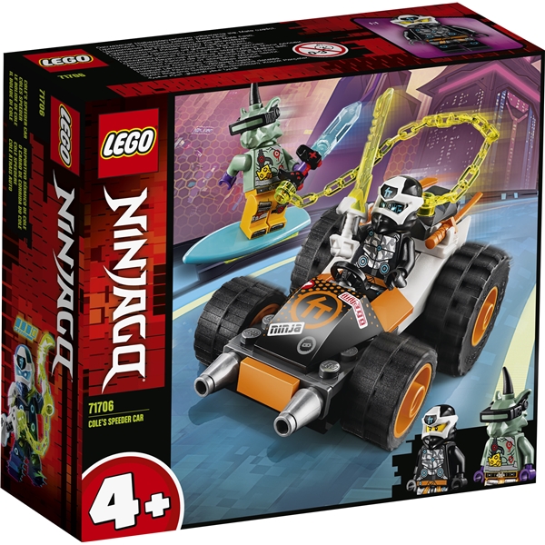 71706 LEGO Ninjago Colen Kiituriauto (Kuva 1 tuotteesta 3)
