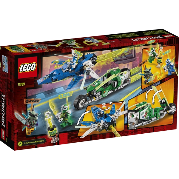 71709 LEGO Ninjago Jayn ja Lloydin Vauhtipelit (Kuva 2 tuotteesta 2)
