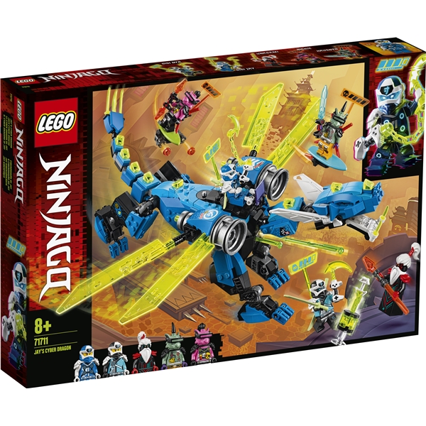 71711 LEGO Ninjago Jayn kyberlohikäärme (Kuva 1 tuotteesta 3)