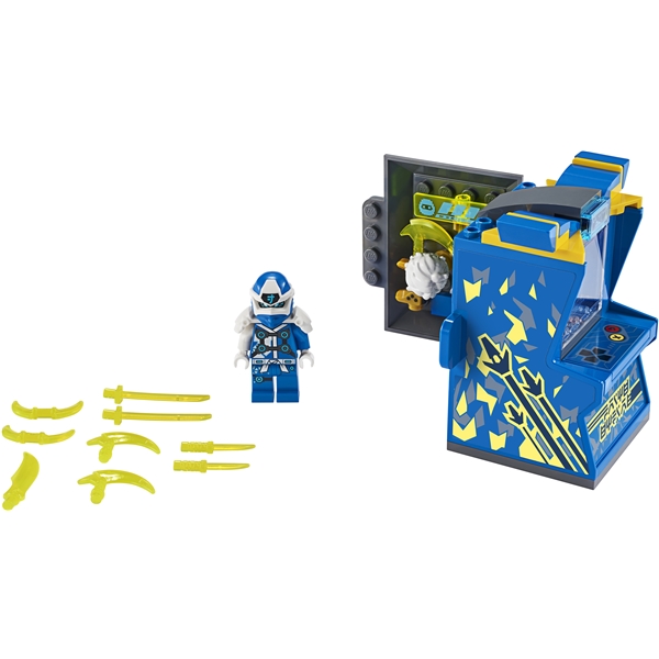 71715 LEGO Ninjago Jay-avatar pelihallikapseli (Kuva 3 tuotteesta 3)