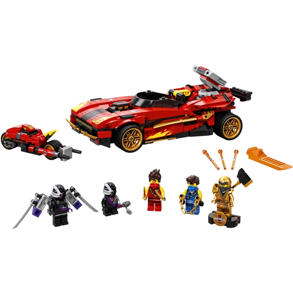 71737 LEGO Ninjago Ninja-auto X-1 (Kuva 3 tuotteesta 5)