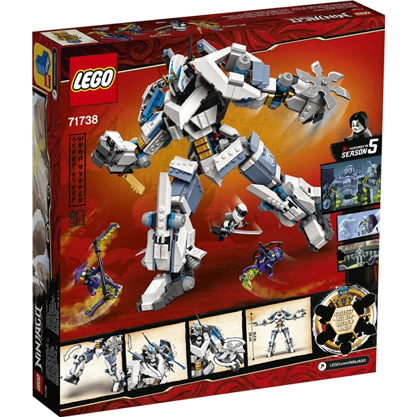 71738 LEGO Ninjago Zanen titaanirobotin taistelu (Kuva 2 tuotteesta 3)