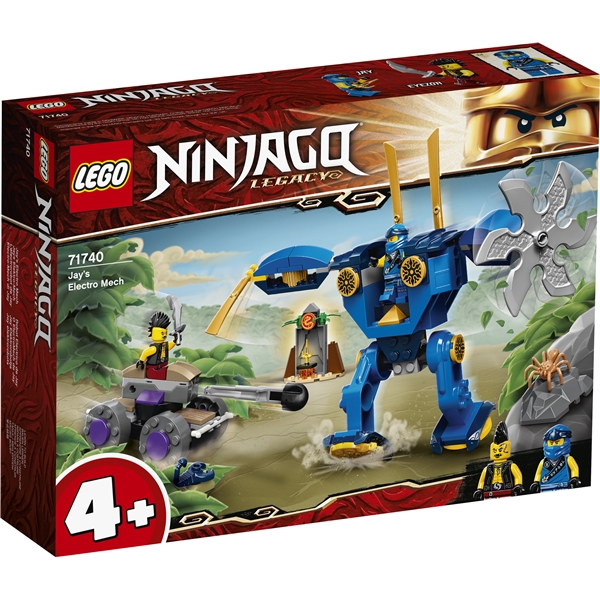 71740 LEGO Ninjago Jayn Elektrorobotti (Kuva 1 tuotteesta 4)