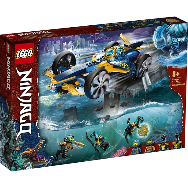 71752 LEGO Ninjago Ninjan vedenalainen kiituri (Kuva 1 tuotteesta 3)