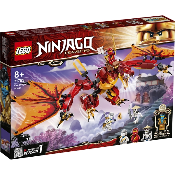 71753 LEGO Ninjago Tulilohikäärmeen hyökkäys (Kuva 1 tuotteesta 3)