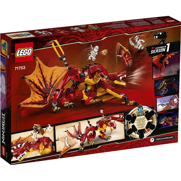 71753 LEGO Ninjago Tulilohikäärmeen hyökkäys (Kuva 2 tuotteesta 3)