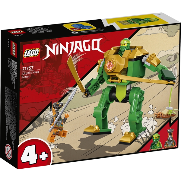 71757 LEGO Ninjago Lloydin Ninjarobotti (Kuva 1 tuotteesta 6)