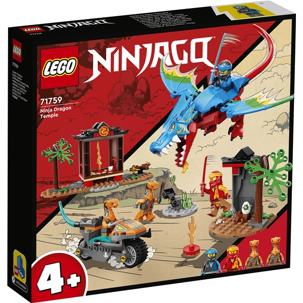 71759 LEGO Ninjago Ninjojen Lohikäärmetemppeli (Kuva 1 tuotteesta 6)