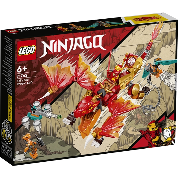 71762 LEGO Ninjago EVO Kain Tulilohikäärme (Kuva 1 tuotteesta 7)