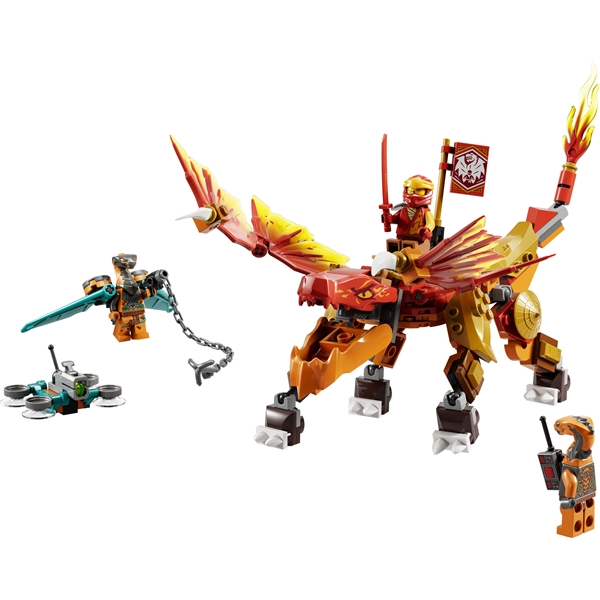 71762 LEGO Ninjago EVO Kain Tulilohikäärme (Kuva 3 tuotteesta 7)