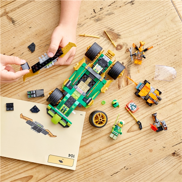 71763 LEGO Ninjago EVO Lloydin Kilpa-Auto (Kuva 4 tuotteesta 6)