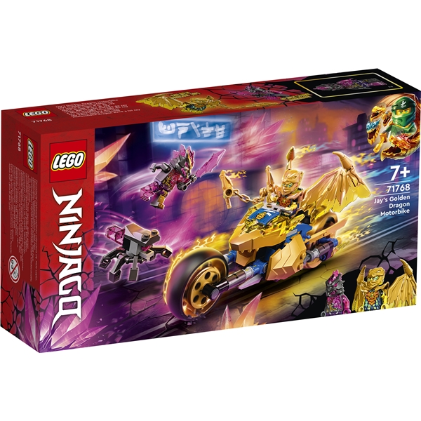 71768 LEGO Ninjago Jayn kultainen Moottoripyörä (Kuva 1 tuotteesta 6)