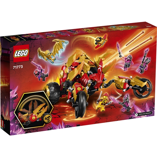 71773 LEGO Ninjago Kain kultainen Hyökkääjä (Kuva 2 tuotteesta 6)