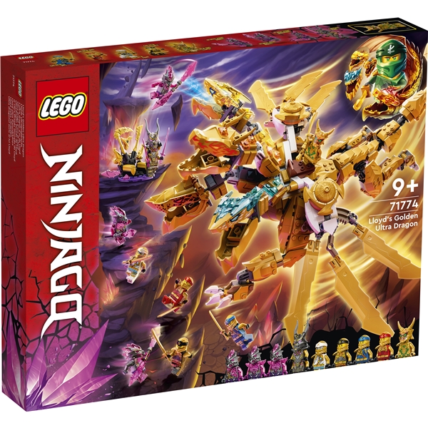 71774 LEGO Ninjago Lloydin Kultainen Lohikäärme (Kuva 1 tuotteesta 6)