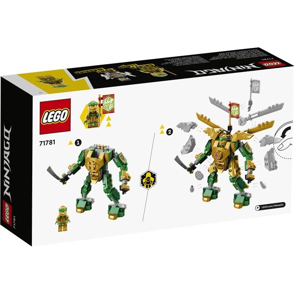 71781 LEGO Ninjago Lloydin Robottitaistelu EVO (Kuva 2 tuotteesta 6)